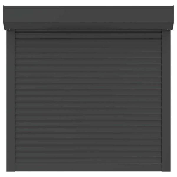 vidaXL Persiana enrollable Manual Antracita 100 x 100 cm
