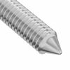 vidaXL Tornillo 12 pcs Plateado M6 x 50 mm Acero