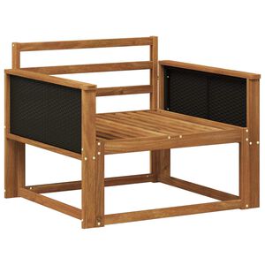 vidaXL Sof&aacute; intermedio de exterior Natural