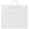 vidaXL Bolsas de papel con asas 250 uds blanca 54x15x49 cm