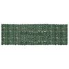 vidaXL Toldo para balc&oacute;n con hojas verde oscuro 500x150 cm