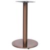 vidaXL Pata de mesa de bistr&oacute; dorada &Oslash;45x72 cm acero inoxidable