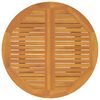 vidaXL Mesa de jard&iacute;n madera maciza de acacia &Oslash;110x75 cm