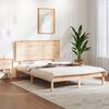 vidaXL Estructura de cama sin colch&oacute;n madera maciza de pino 140x190 cm