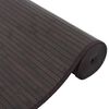 vidaXL Alfombra rectangular bamb&uacute; marr&oacute;n oscuro 80x1000 cm