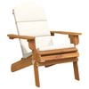vidaXL Silla de jard&iacute;n Adirondack con cojines madera maciza acacia