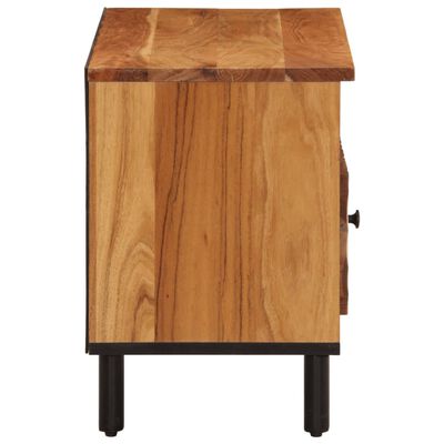 vidaXL Mueble de TV madera maciza de acacia 80x33x46 cm