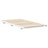 vidaXL Estructura de cama Blanco 100 x 220 cm Madera maciza de pino