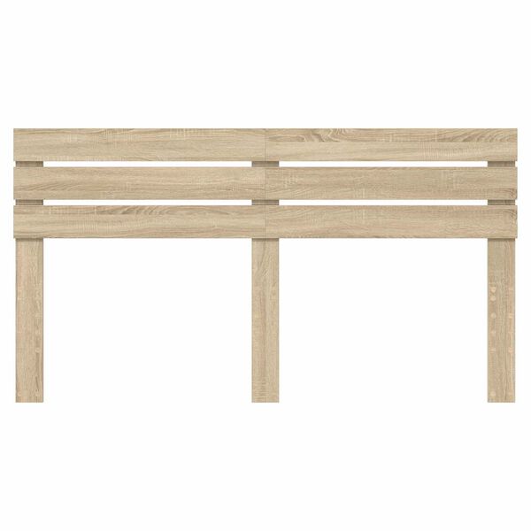 vidaXL Cabecero Roble Sonoma 200 cm Madera contrachapada