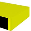 vidaXL Protectores de esquina 2 uds PU amarillo y negro 6x2x101,5 cm
