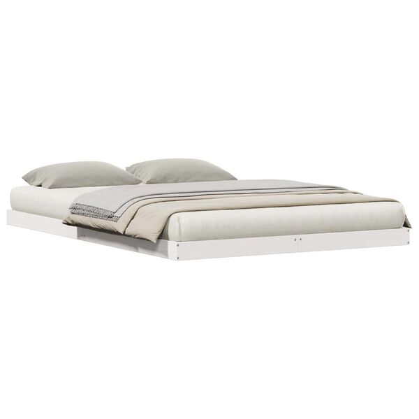vidaXL Estructura de cama 213.5 x 104 x 9 cm Madera de pino macizo