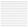 vidaXL Estor cebra blanco 165x100 cm tejido ancho 160,9 cm poliéster