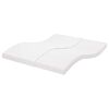 vidaXL Colch&oacute;n de espuma de 7 zonas dureza 20 ILD blanco 200x210 cm