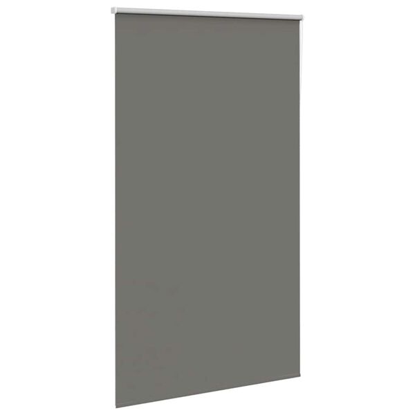vidaXL Estor Enrollable Opaco gris 120x230 cm Tela Ancho 116,6 cm
