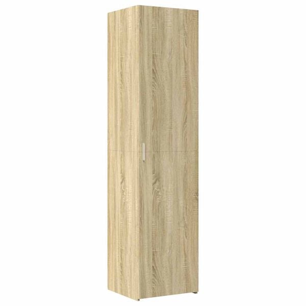 vidaXL Aparador de madera de ingenier&iacute;a roble Sonoma 45x42,5x185 cm