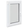 vidaXL Ventana de s&oacute;tano RISOR 60 x 80 cm PVC y vidrio Blanco