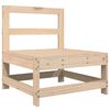 vidaXL Juego de sof&aacute;s de jard&iacute;n 7 piezas madera maciza de pino