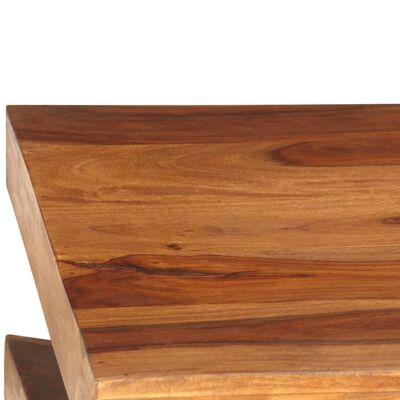 vidaXL Mesa de centro de madera maciza de sheesham 90x60x30 cm