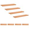 vidaXL Alfombras para escalones 8 uds. 110 x 25 x 2 cm Barniz