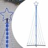 vidaXL &Aacute;rbol de Navidad LED 447 LEDs azul 250 cm