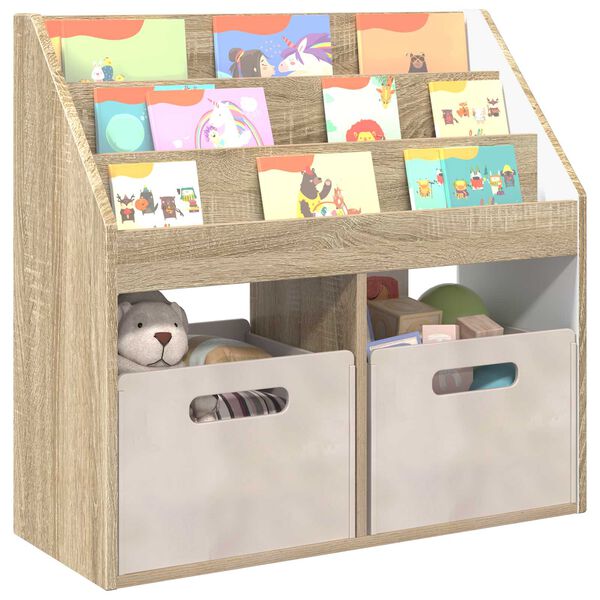 vidaXL Estanter&iacute;a para Ni&ntilde;os Roble Sonoma 72,5 x 29,5 x 69 cm