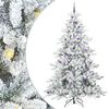 vidaXL &Aacute;rbol de Navidad artificial con ramas articuladas 240 cm