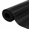 vidaXL Alfombra para el suelo Negro 1,5 x 2 m Goma