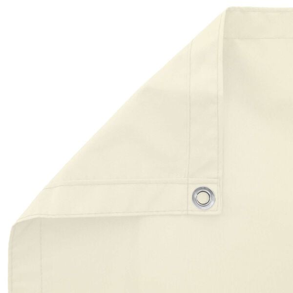 vidaXL Pantalla de Balc&oacute;n Crema 75 x 200 cm Tela Oxford