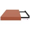 vidaXL Estante de pared Rojo 60 x 23 x 4 cm Madera de ingenier&iacute;a