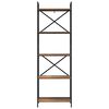 vidaXL Estante de libros Madera Vieja 56 x 34 x 171 cm