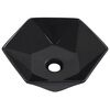 vidaXL Lavabo 41x36,5x12 cm cerámica negro