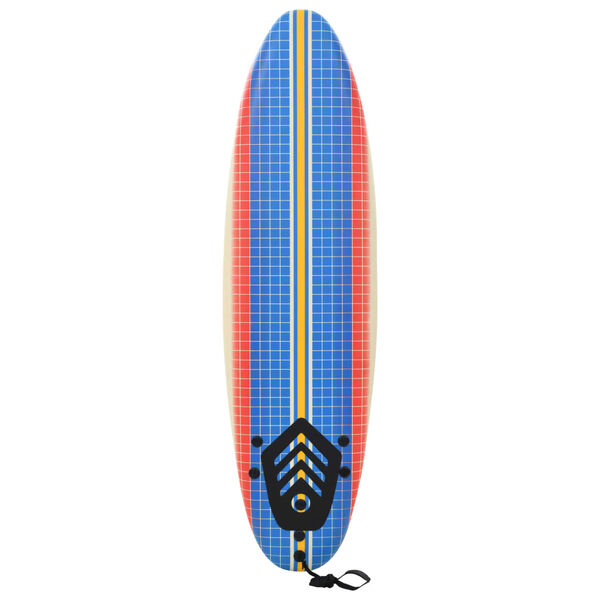 vidaXL Tabla de surf diseño mosaico 170 cm