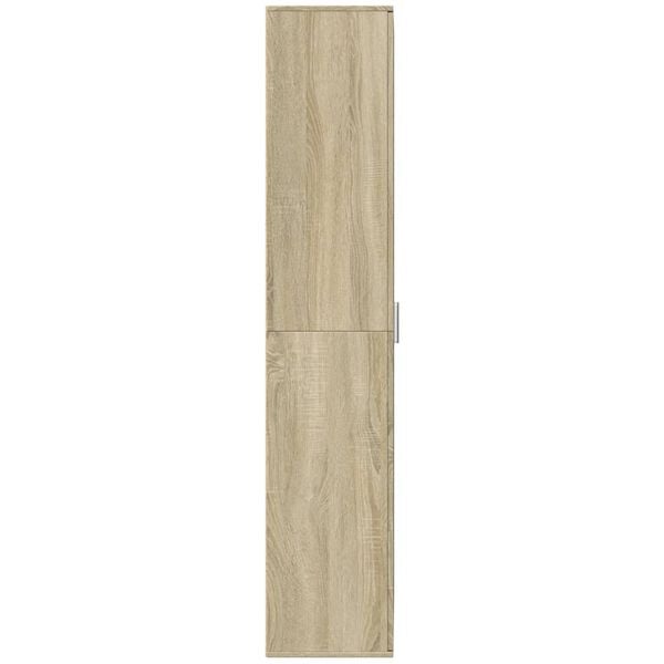 vidaXL Aparador alto madera de ingeniería roble Sonoma 70x35x180 cm