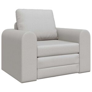 vidaXL Sof&aacute; cama Gris Nube 98 x 71 x 83 cm tela
