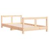 vidaXL Estructura de cama para ni&ntilde;os madera maciza de pino 80x160 cm