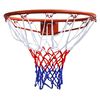 vidaXL Canasta de baloncesto con red naranja 45 cm