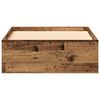 vidaXL Estructura de cama con caj&oacute;n Madera Vieja 90 x 190 cm