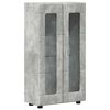 vidaXL Conjunto de mueble de TV con caj&oacute;n FLORIN Gris Concreto