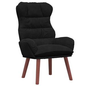 vidaXL sill&oacute;n Negro 69 x 74 x 93 cm Terciopelo
