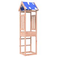 vidaXL Torre de juegos madera maciza abeto douglas 52,5x46,5x208 cm