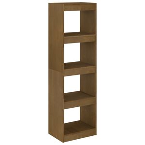 vidaXL Estanter&iacute;a/divisor de espacios pino macizo miel 40x30x135,5cm