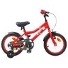 vidaXL Bicicleta Infantil 12 Pulgadas para 2-4 a&ntilde;os Rojo