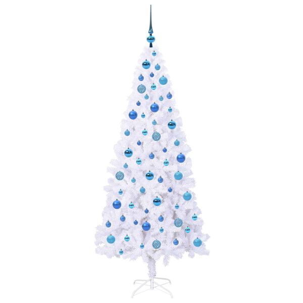 vidaXL &Aacute;rbol de Navidad artificial con 300 LED 180 cm PVC y Acero