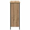 vidaXL Vitrina Roble artesanal 70 x 30 x 80 cm Madera contrachapada