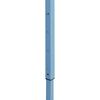 vidaXL Cenador plegable con 2 paredes azul 5x5 m