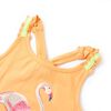 Camiseta de tirantes infantil naranja 104
