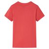 Camiseta infantil color rojo 128