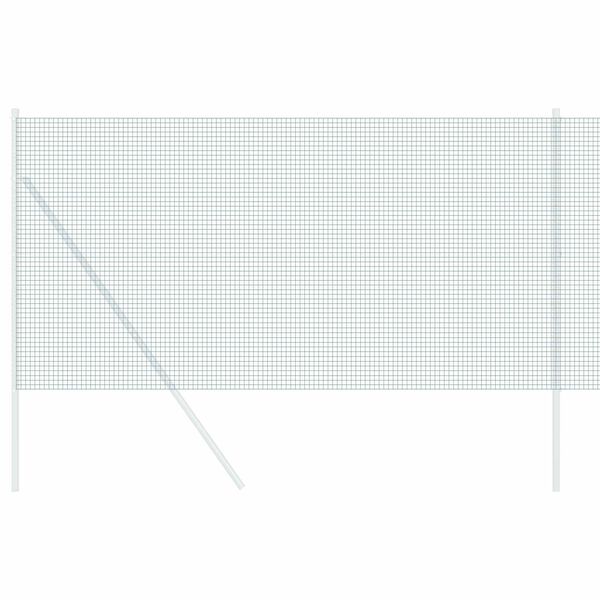 vidaXL Cerca de Alambre Soldado Verde 1.4 x 50 m