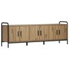 vidaXL Mueble de TV 146 x 33 x 50 cm Roble artisan