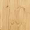 vidaXL C&oacute;moda cajonera Corona madera maciza de pino 80x43x91 cm